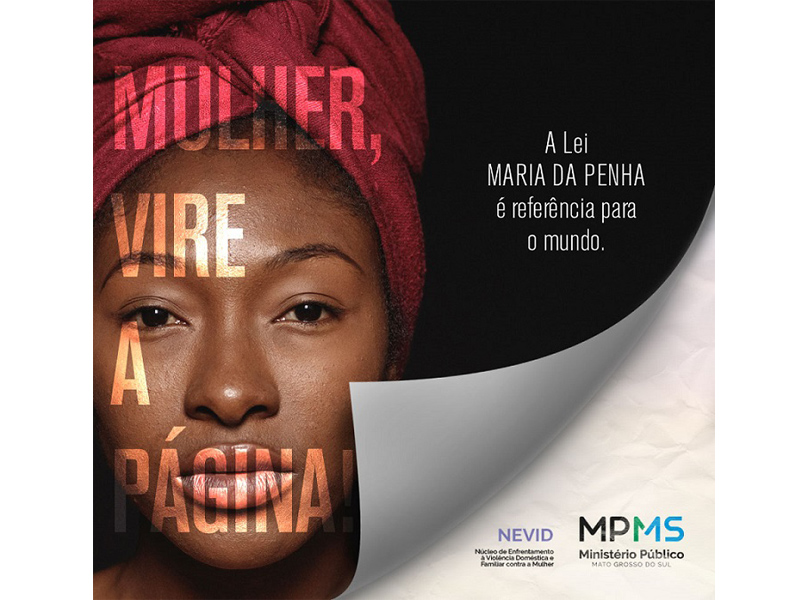 MPMS lança campanha "Vire a página!" e firma parcerias no combate à violência doméstica e familiar contra a mulher
