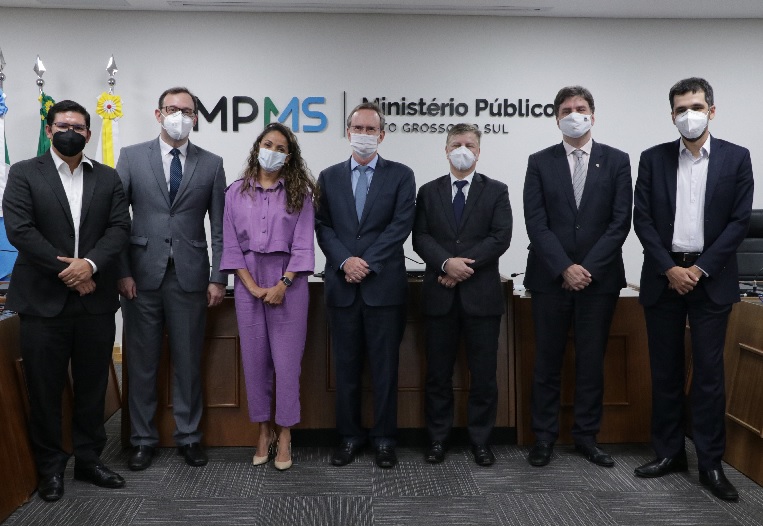 MPMS apresenta suas inovações tecnológicas a comitiva do MPDFT